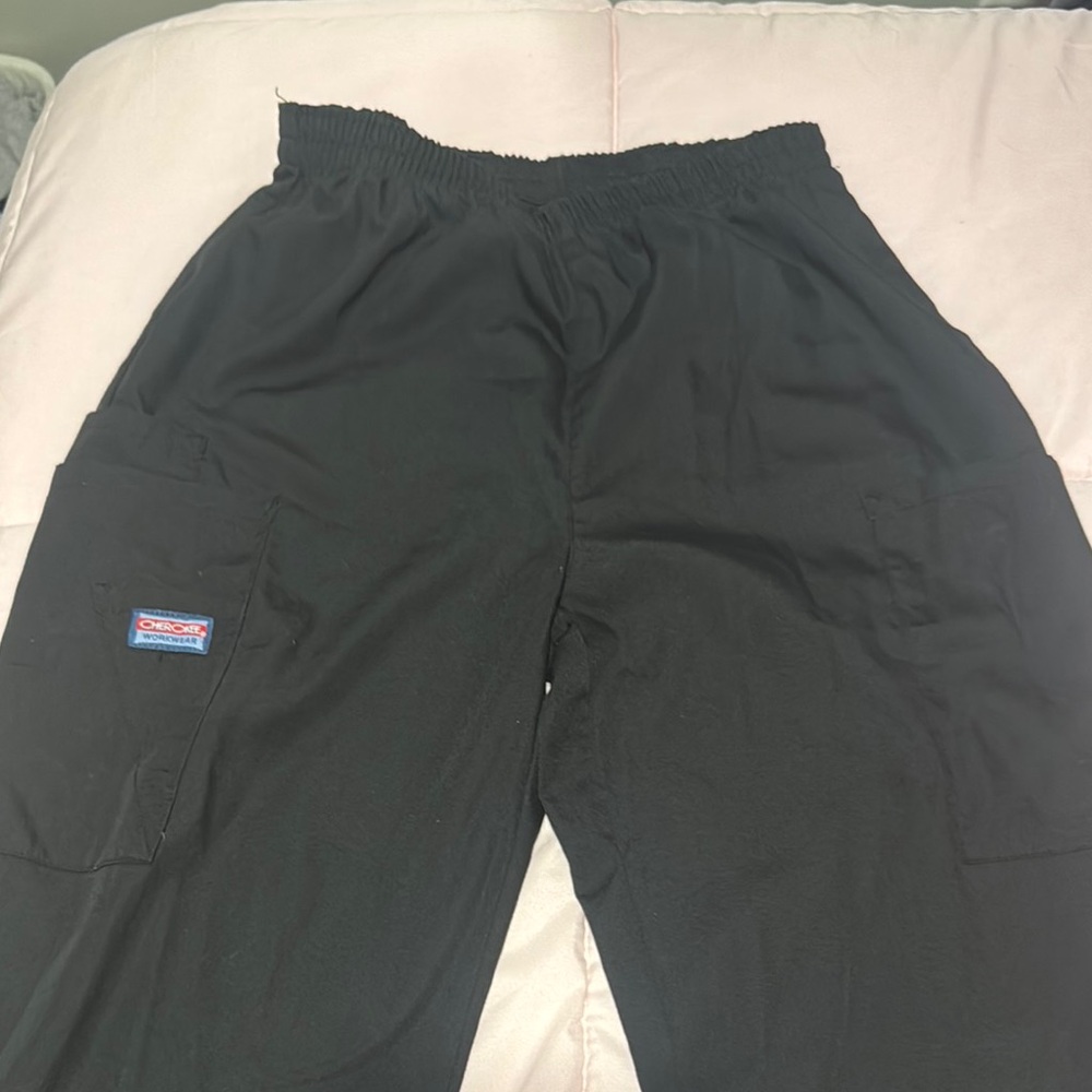 Cherokee Black Cargo Pants